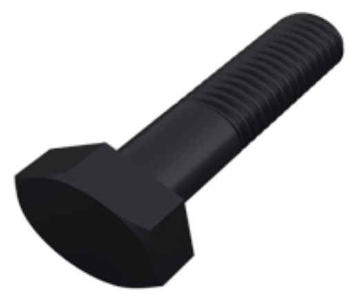 Blackodized fasteners
